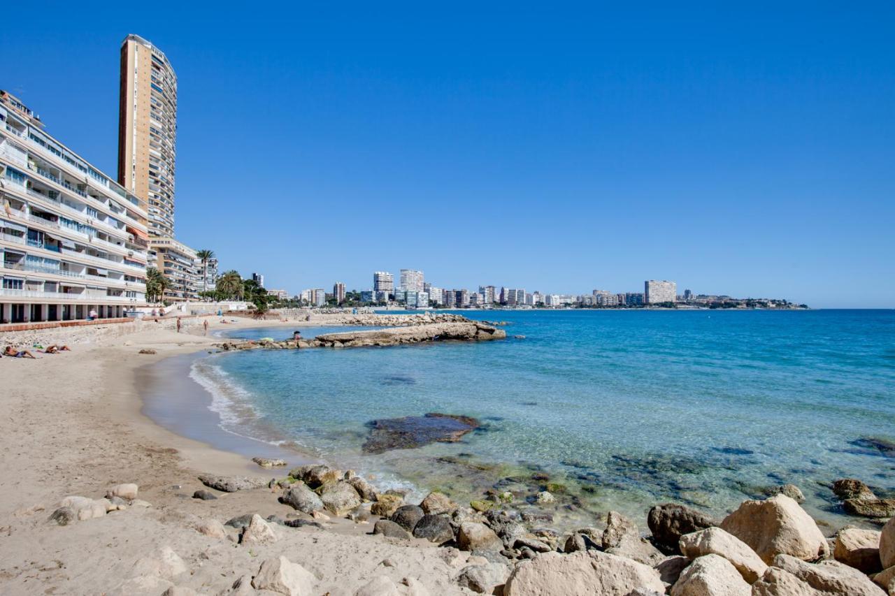 Vistas Al Mar Apartment Alicante Bagian luar foto